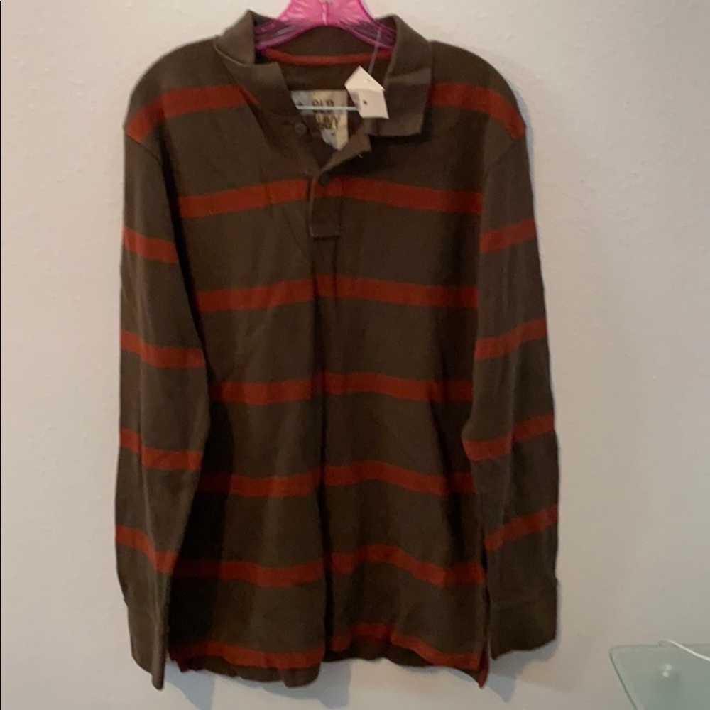 Old navy long sleeve polo